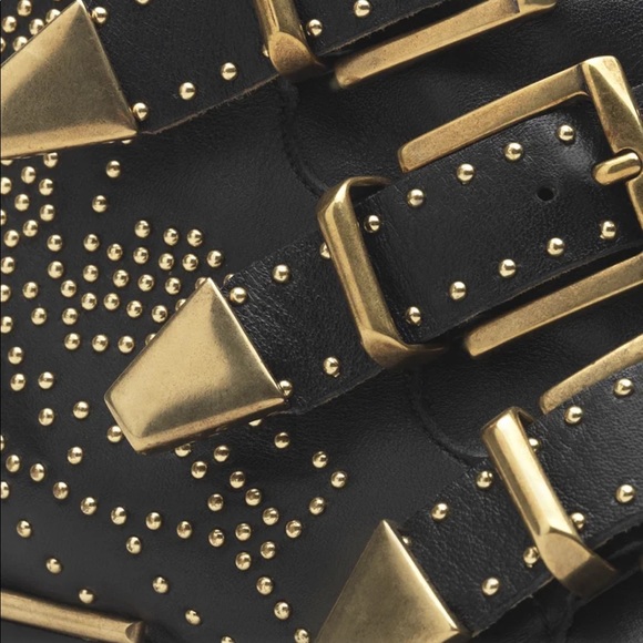 Black and gold booties - Picture 2 of 7